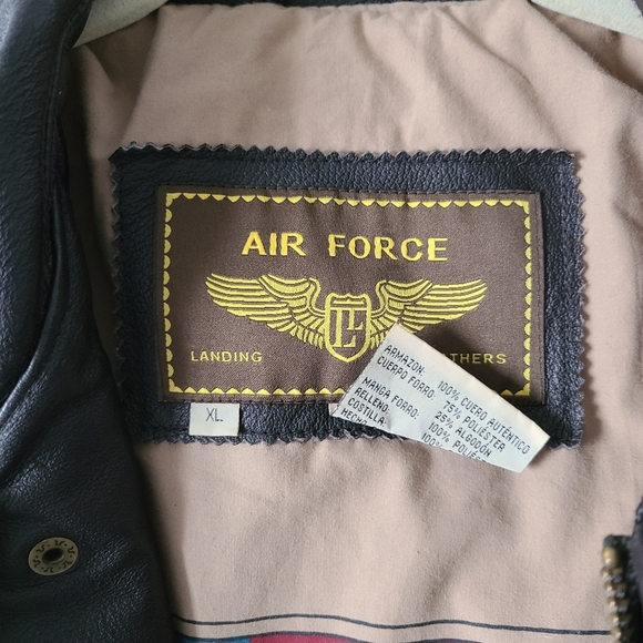Landing Leathers Air Force Bomber Jacket - Picture 3 of 9